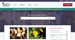 Desktop Screenshot of danburylibrary.org
